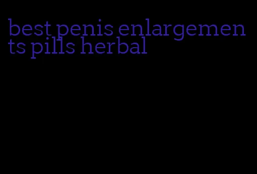 best penis enlargements pills herbal