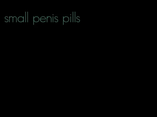 small penis pills