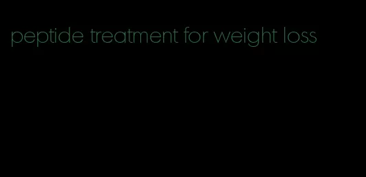 peptide treatment for weight loss