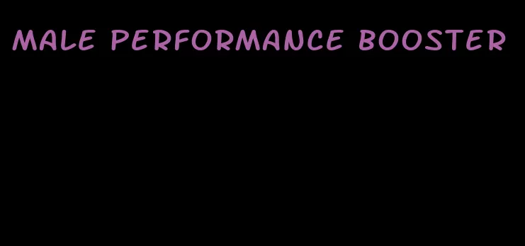 male performance booster