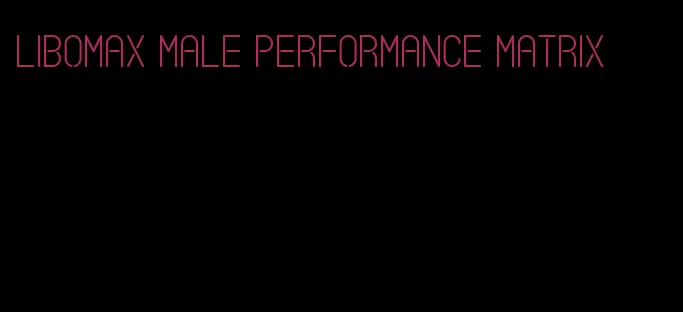 libomax male performance matrix