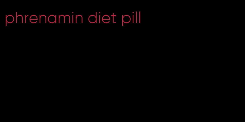 phrenamin diet pill