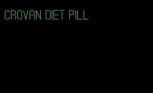 crovan diet pill