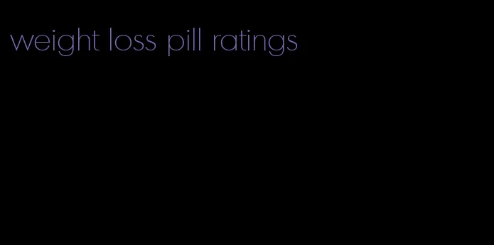 weight loss pill ratings