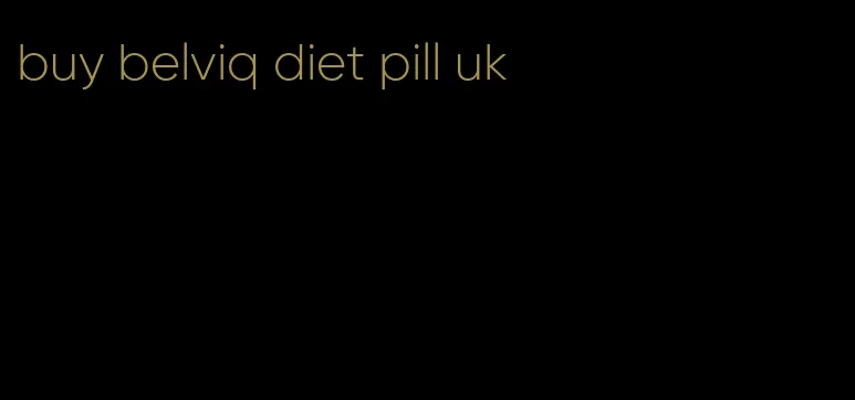 buy belviq diet pill uk