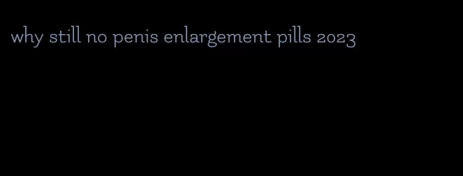 why still no penis enlargement pills 2023