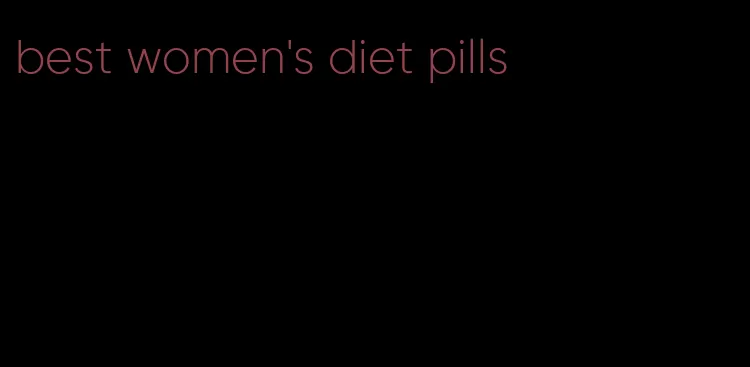 best women's diet pills