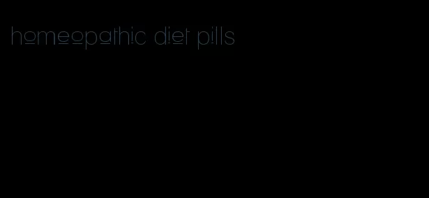 homeopathic diet pills