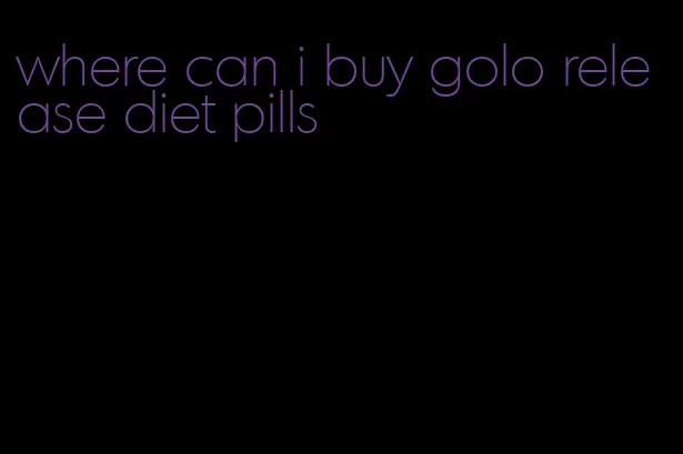 where can i buy golo release diet pills