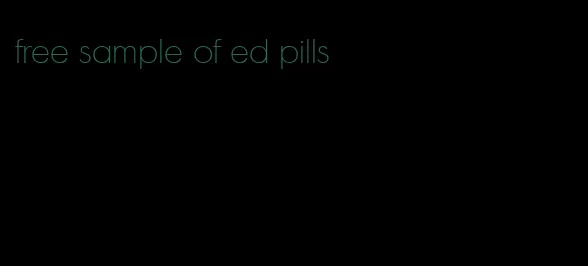 free sample of ed pills