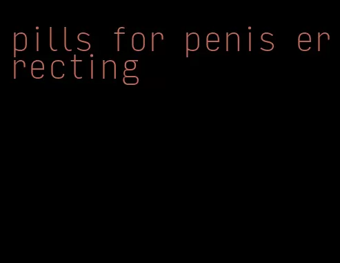 pills for penis errecting