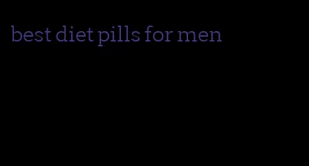 best diet pills for men