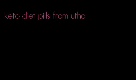 keto diet pills from utha