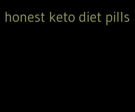 honest keto diet pills