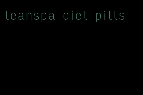 leanspa diet pills