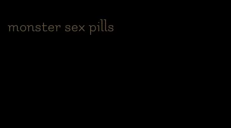 monster sex pills