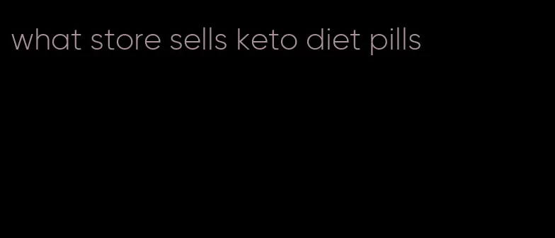 what store sells keto diet pills