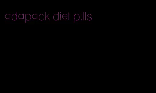 adapack diet pills