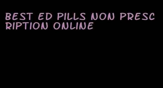 best ed pills non prescription online