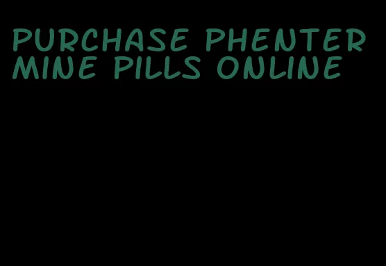 purchase phentermine pills online