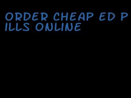 order cheap ed pills online