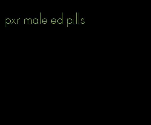 pxr male ed pills