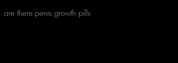 are there penis growth pills