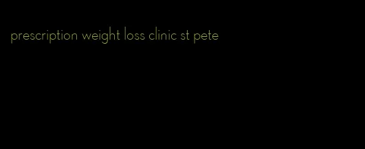 prescription weight loss clinic st pete