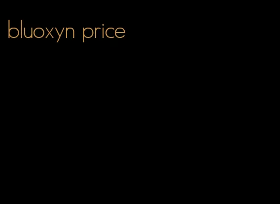 bluoxyn price