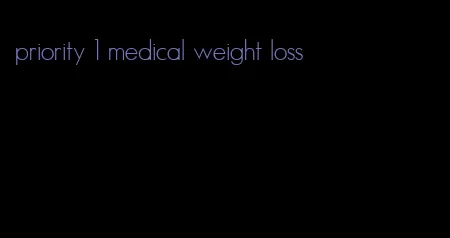 priority 1 medical weight loss