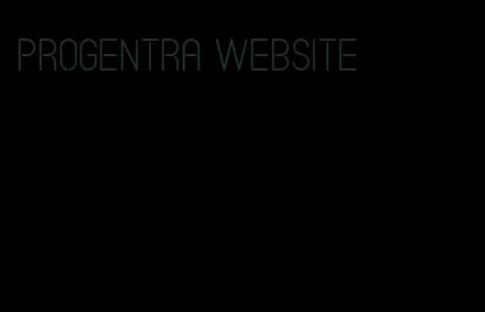 progentra website