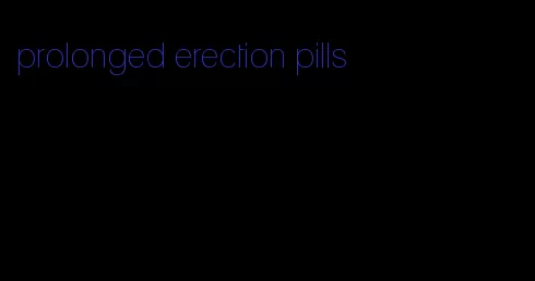 prolonged erection pills