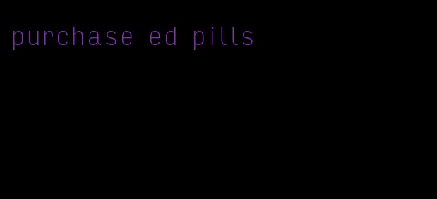 purchase ed pills