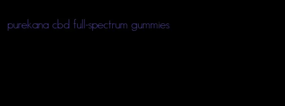 purekana cbd full-spectrum gummies