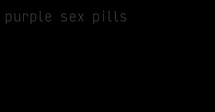 purple sex pills