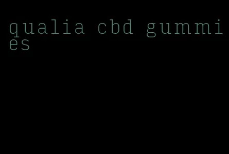 qualia cbd gummies