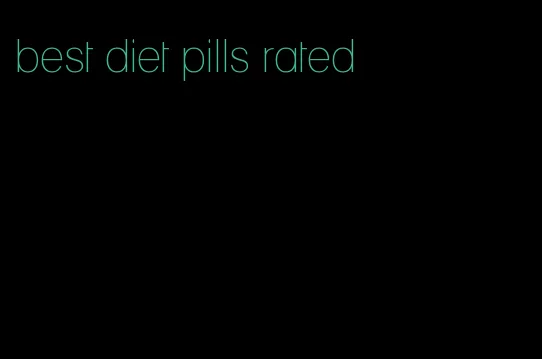 best diet pills rated