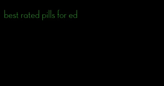 best rated pills for ed