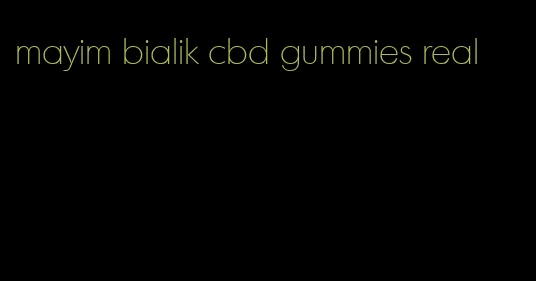 mayim bialik cbd gummies real