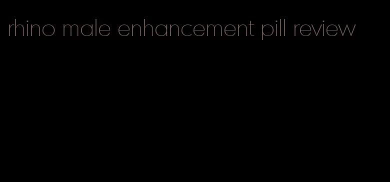 rhino male enhancement pill review