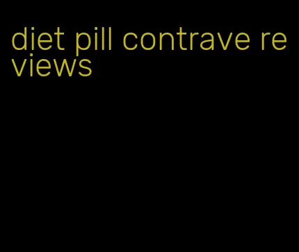 diet pill contrave reviews