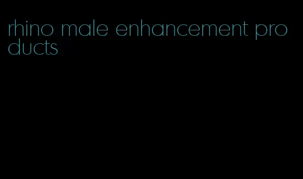 rhino male enhancement products