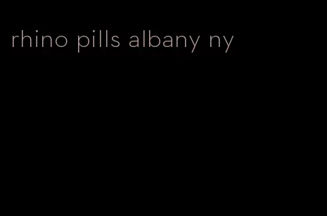 rhino pills albany ny