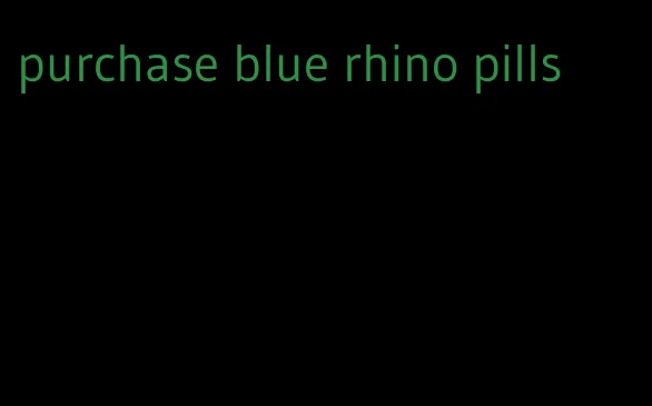 purchase blue rhino pills