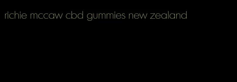 richie mccaw cbd gummies new zealand