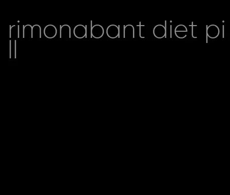 rimonabant diet pill