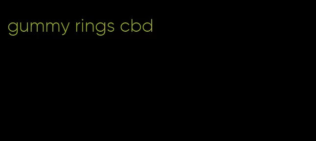 gummy rings cbd