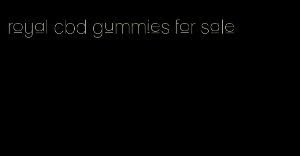 royal cbd gummies for sale