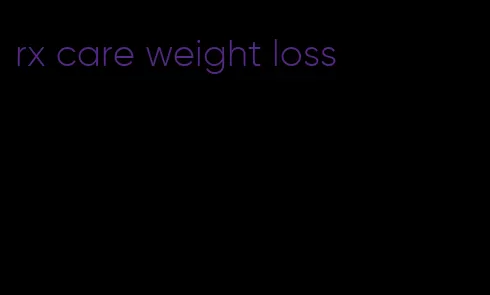 rx care weight loss