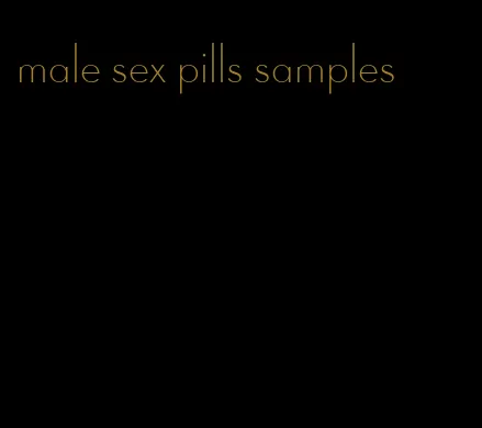 male sex pills samples